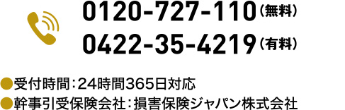 事故サポートセンター